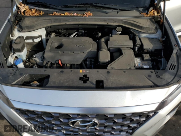 2019 Hyundai Santa Fe Ultimate with VIN 5NMS5CAD7KH020939, listed as a Copart auction lot 86614834 with 21,782 mi miles and Salvage Title. Bid and sale history available at carsss.com. Image 12.