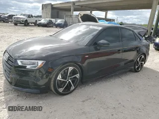 2020 Audi A3 Sedan S line Premium with VIN WAUBEGFF6LA104938, listed as a Copart auction lot 50081994 with 16,969 mi miles. Bid and sale history available at carsss.com. Image 1.