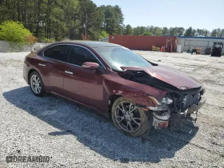2012 Nissan Maxima 3.5 S with VIN 1N4AA5AP5CC823655, listed as a Copart auction lot 51060235 with 174,217 mi miles and Salvage Title. Bid and sale history available at carsss.com. Image 4.