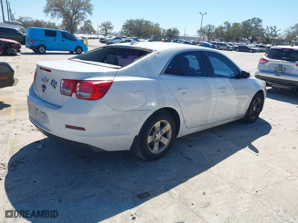 2014 Chevrolet Malibu LS with VIN 1G11B5SL2EF160493, listed as a IAAI auction lot 41599540 with 93,054 mi miles. Bid and sale history available at carsss.com. Image 4.