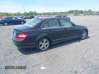 2010 Mercedes-Benz C-Class C 300 Sport with VIN WDDGF5EB5AR102658, listed as a IAAI auction lot 42107176 with 215,362 mi miles. Bid and sale history available at carsss.com. Image 4.