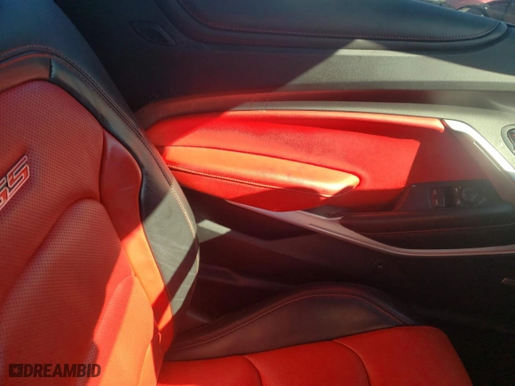 2021 Chevrolet Camaro 2SS with VIN 1G1FH3D73M0116089, listed as a Copart auction lot 80593954 with 9,118 mi miles and Salvage Title. Bid and sale history available at carsss.com. Image 12.
