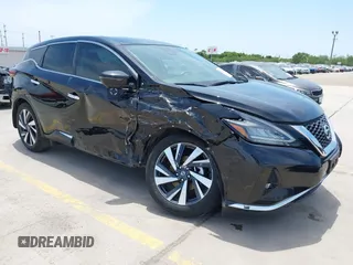 2022 Nissan Murano SL z VIN 5N1AZ2CJ4NC116622, wystawiony jako IAAI lot #42245773 z przebiegiem 67 014 mil mil oraz . Historia ofert i sprzedaży dostępna na DreamBid. Obrazek 1.