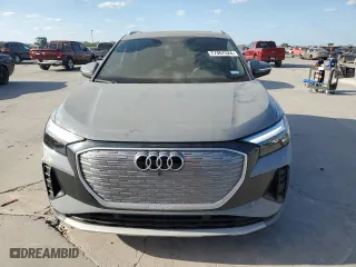 2023 Audi Q4 e-tron Premium Plus with VIN WA1BCBFZ2PP021607, listed as a Copart auction lot 77467524 with 9,729 mi miles and Clean Title. Bid and sale history available at carsss.com. Image 5.
