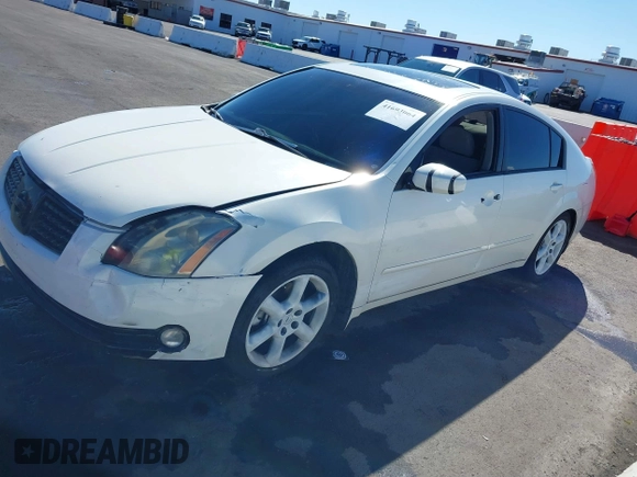 2005 Nissan Maxima 3.5 SL with VIN 1N4BA41E65C843333, listed as a IAAI auction lot 41693064 with 221,240 mi miles. Bid and sale history available at carsss.com. Image 12.