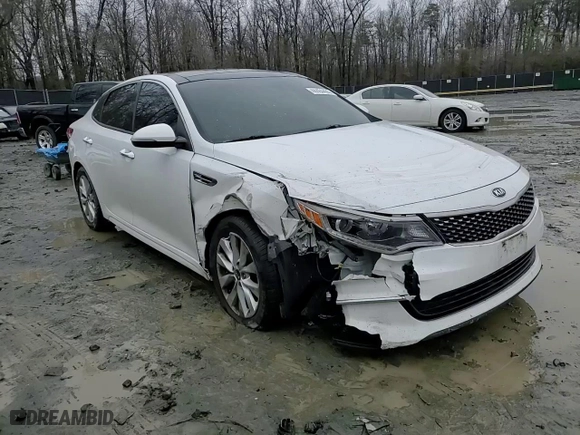 2018 Kia Optima EX with VIN 5XXGU4L36JG231680, listed as a Copart auction lot 44464435 with 82,769 mi miles and Salvage Title. Bid and sale history available at carsss.com. Image 11.