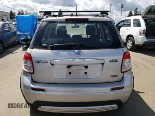 2008 Suzuki SX4 with VIN JS2YB413885110697, listed as a Copart auction lot 50116634 with 145,099 mi miles and Salvage Title. Bid and sale history available at carsss.com. Image 6.