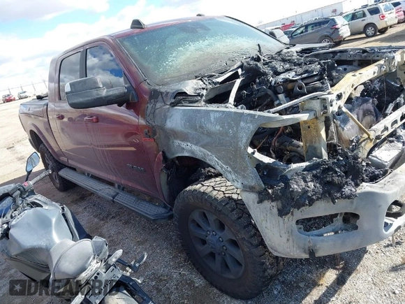 2021 Ram 2500 Laramie with VIN 3C6UR5NL1MG650746, listed as a IAAI auction lot 41676556 with Not Provided miles. Bid and sale history available at carsss.com. Image 1.