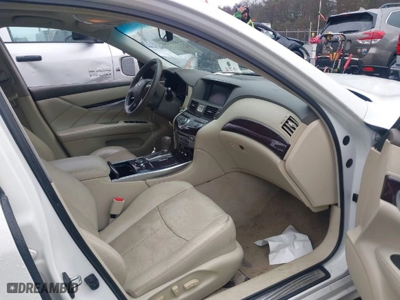 2011 Infiniti M37 with VIN JN1BY1AR4BM372749, listed as a IAAI auction lot 41853558 with 132,912 mi miles. Bid and sale history available at carsss.com. Image 5.