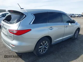 2014 Infiniti QX60 with VIN 5N1AL0MN3EC505792, listed as a IAAI auction lot 41761110 with 144,950 mi miles and . Bid and sale history available at DreamBid. Image 4.