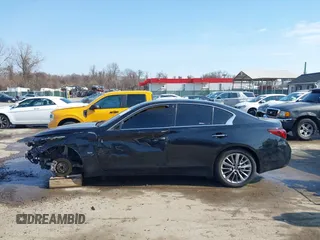 2018 Infiniti Q50 3.0t LUXE with VIN JN1EV7AP1JM590282, listed as a IAAI auction lot 41701763 with 111,318 mi miles. Bid and sale history available at carsss.com. Image 15.