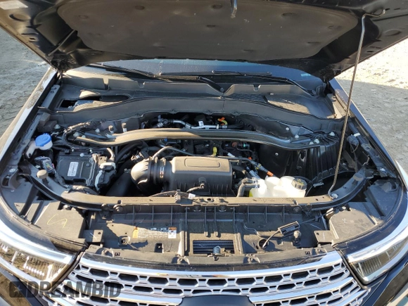 2023 Ford Explorer Limited with VIN 1FMSK8FH9PGC05635, listed as a Copart auction lot 43993395 with 6,622 mi miles and Salvage Title. Bid and sale history available at carsss.com. Image 12.