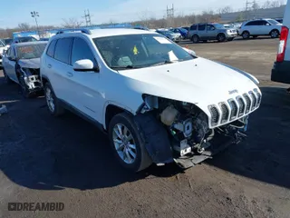 2015 Jeep Cherokee Limited with VIN 1C4PJMDB0FW729457, listed as a IAAI auction lot 41508173 with NaN miles. Bid and sale history available at carsss.com. Image 1.