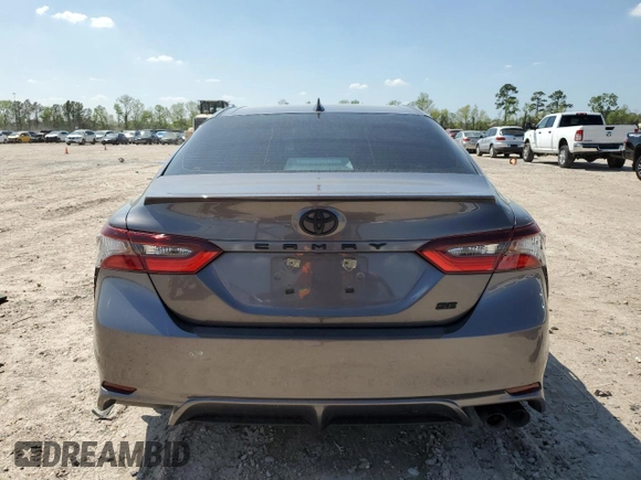 2022 Toyota Camry SE with VIN 4T1G11AK9NU715288, listed as a Copart auction lot 50242535 with 51,609 mi miles and Salvage Title. Bid and sale history available at carsss.com. Image 6.