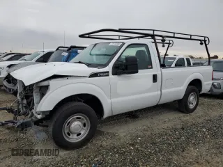 2013 Ford F-250 XL with VIN 1FTBF2A63DEA26381, listed as a Copart auction lot 73170264 with 166,475 mi miles and Salvage Title. Bid and sale history available at DreamBid. Image 1.