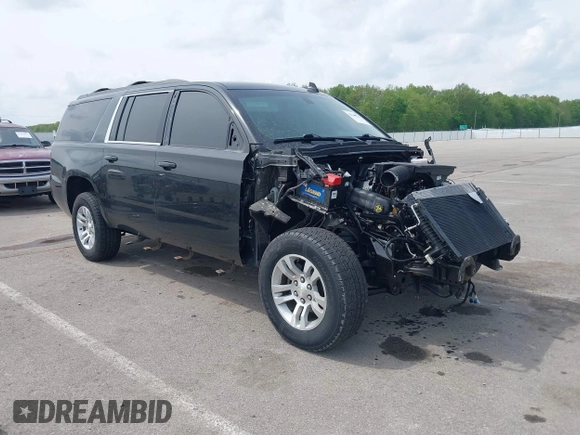 2019 Chevrolet Suburban LS with VIN 1GNSKGKC4KR128685, listed as a IAAI auction lot 42148721 with 92,346 mi miles and . Bid and sale history available at DreamBid. Image 1.