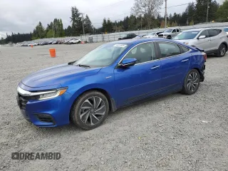2020 Honda Insight Touring z VIN 19XZE4F97LE010980, wystawiony jako Copart lot #54626935 z przebiegiem 82 834 mil mil oraz Szkoda całkowita • Salvage title. Historia ofert i sprzedaży dostępna na DreamBid. Obrazek 1.