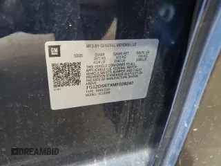 2021 Chevrolet Malibu LT with VIN 1G1ZD5STXMF028240, listed as a Copart auction lot 54013215 with 76,943 mi miles and Salvage Title. Bid and sale history available at DreamBid. Image 12.