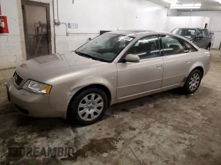 1999 Audi A6 with VIN WAUBA24B8XN100399, listed as a Copart auction lot 87908445 with 39,307 mi miles and Non Repairable. Bid and sale history available at carsss.com. Image 1.