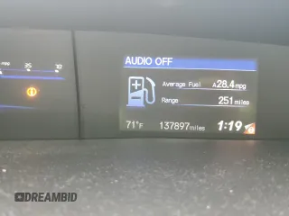 2012 Honda Civic EX-L with VIN 19XFB2F90CE071460, listed as a Copart auction lot 53253075 with 137,897 mi miles and Salvage Title. Bid and sale history available at DreamBid. Image 9.