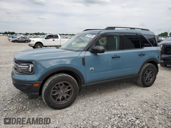 2022 Ford Bronco Sport Big Bend z VIN 3FMCR9B62NRD10906, wystawiony jako Copart lot #59167885 z przebiegiem 46 433 mil mil oraz Szkoda całkowita • Salvage title. Historia ofert i sprzedaży dostępna na DreamBid. Obrazek 1.