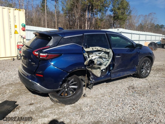 2021 Nissan Murano SV with VIN 5N1AZ2BJ0MC119758, listed as a Copart auction lot 87642715 with 85,894 mi miles and Salvage Title. Bid and sale history available at carsss.com. Image 3.