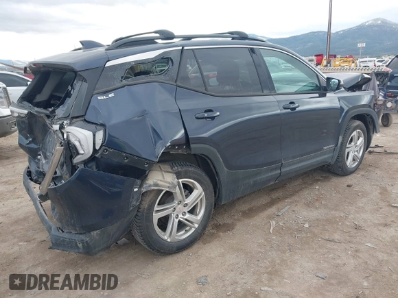 2018 GMC Terrain SLE with VIN 3GKALTEX6JL184209, listed as a IAAI auction lot 41998425 with 78,797 mi miles. Bid and sale history available at carsss.com. Image 4.