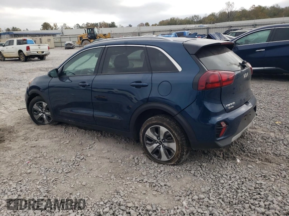 2022 Kia Niro LXS with VIN KNDCB3LC0N5498970, listed as a Copart auction lot 78518674 with 97,410 mi miles and Salvage Title. Bid and sale history available at carsss.com. Image 2.
