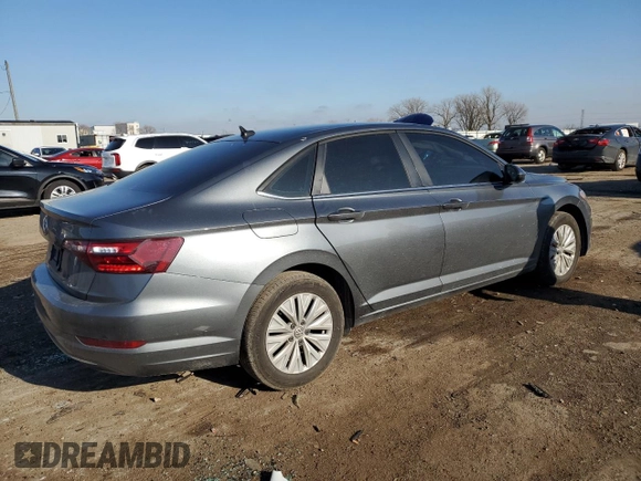 2020 Volkswagen Jetta S with VIN 3VWC57BU5LM078280, listed as a Copart auction lot 85591314 with 76,813 mi miles and Salvage title. Bid and sale history available at DreamBid. Image 3.
