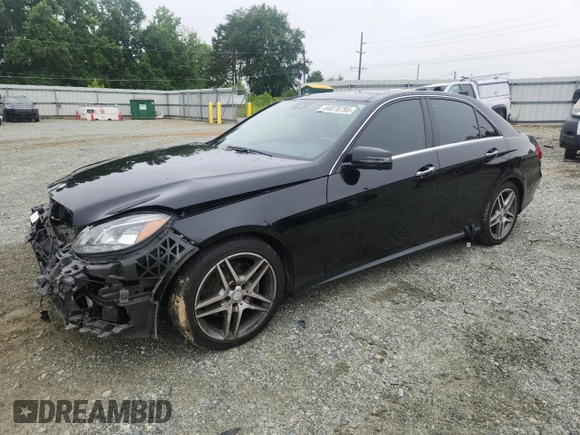 2016 Mercedes-Benz E 350 Luxury with VIN WDDHF8JB1GB276661, listed as a Copart auction lot 64076795 with 135,396 mi miles and Salvage title. Bid and sale history available at DreamBid. Image 1.
