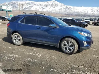 2019 Chevrolet Equinox LT with VIN 2GNAXVEX4K6123059, listed as a Copart auction lot 46435965 with 104,507 mi miles and Salvage Title. Bid and sale history available at carsss.com. Image 4.