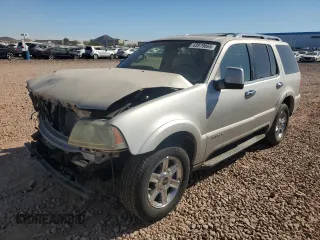 2004 Lincoln Aviator Luxury z VIN 5LMEU68H04ZJ37053, wystawiony jako Copart lot #43979865 z przebiegiem 131 110 mil mil oraz Szkoda całkowita • Salvage title. Historia ofert i sprzedaży dostępna na DreamBid. Obrazek 1.