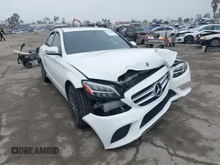 2019 Mercedes-Benz C 300 with VIN 55SWF8DB2KU309300, listed as a IAAI auction lot 41894814 with 50,745 mi miles and . Bid and sale history available at DreamBid. Image 1.