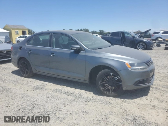 2013 Volkswagen Jetta SE with VIN 3VWDP7AJXDM410673, listed as a Copart auction lot 63515505 with 109,235 mi miles and Salvage title. Bid and sale history available at DreamBid. Image 4.
