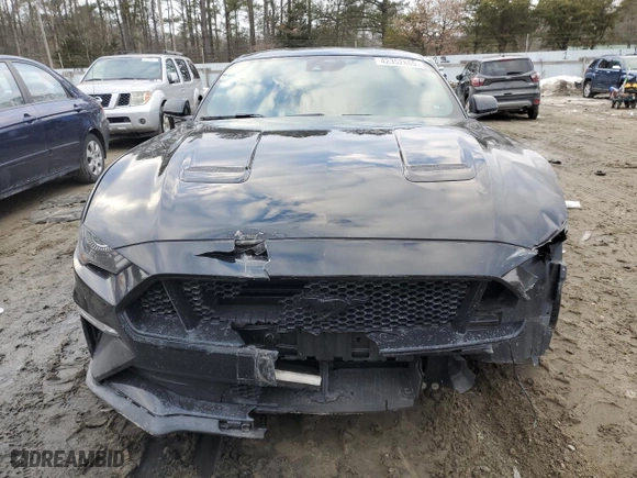2021 Ford Mustang GT with VIN 1FA6P8CF6M5139522, listed as a Copart auction lot 42352865 with NaN miles and Salvage Title. Bid and sale history available at carsss.com. Image 5.