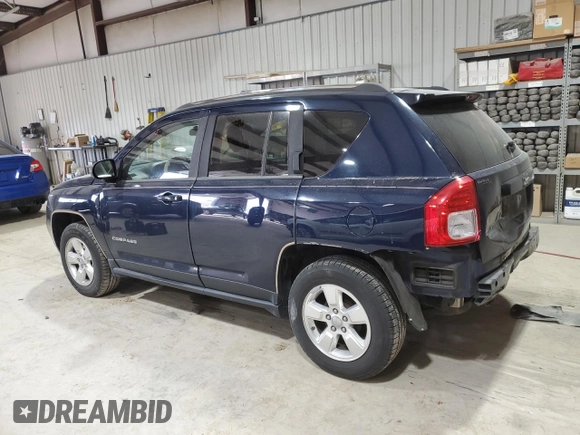 2013 Jeep Compass Sport with VIN 1C4NJCBA8DD250790, listed as a Copart auction lot 45922295 with 157,971 mi miles and Salvage Title. Bid and sale history available at carsss.com. Image 2.