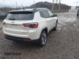 2021 Jeep Compass Limited with VIN 3C4NJCCB9MT597434, listed as a IAAI auction lot 41580549 with 51,549 mi miles. Bid and sale history available at carsss.com. Image 4.