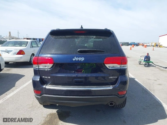 2017 Jeep Grand Cherokee Limited with VIN 1C4RJFBGXHC789995, listed as a IAAI auction lot 41805454 with 35,122 mi miles. Bid and sale history available at carsss.com. Image 16.