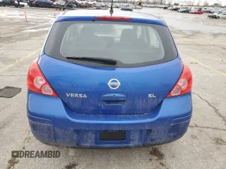 2009 Nissan Versa 1.8 SL with VIN 3N1BC13E79L430687, listed as a Copart auction lot 43637075 with 138,032 mi miles and Salvage Title. Bid and sale history available at carsss.com. Image 6.