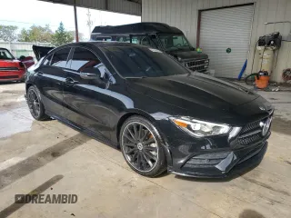 2021 Mercedes-Benz CLA 250 with VIN W1K5J4GB7MN151966, listed as a Copart auction lot 82543403 with 30,116 mi miles and . Bid and sale history available at DreamBid. Image 4.