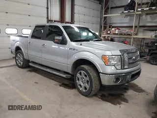 2012 Ford F-150 XL with VIN 1FTFW1EFXCKE30901, listed as a IAAI auction lot 41536147 with 255,595 mi miles. Bid and sale history available at carsss.com. Image 1.