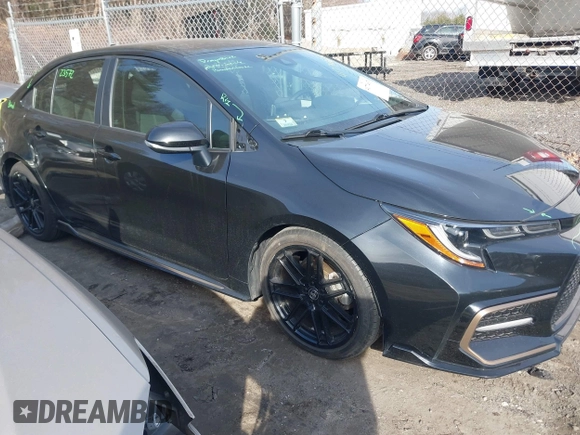 2021 Toyota Corolla SE with VIN 5YFS4MCE1MP082859, listed as a IAAI auction lot 41774673 with 34,006 mi miles. Bid and sale history available at carsss.com. Image 13.
