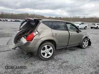 2003 Nissan Murano SL with VIN JN8AZ08W63W216184, listed as a Copart auction lot 49454375 with Not Provided miles and Salvage Title. Bid and sale history available at DreamBid. Image 3.