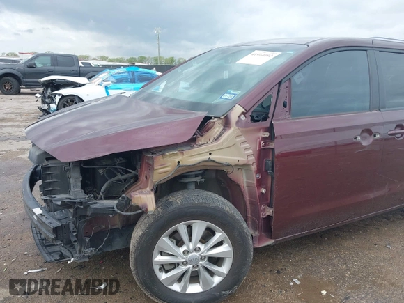 2017 Kia Sedona LX with VIN KNDMB5C16H6237873, listed as a IAAI auction lot 41914092 with 105,900 mi miles and . Bid and sale history available at DreamBid. Image 6.