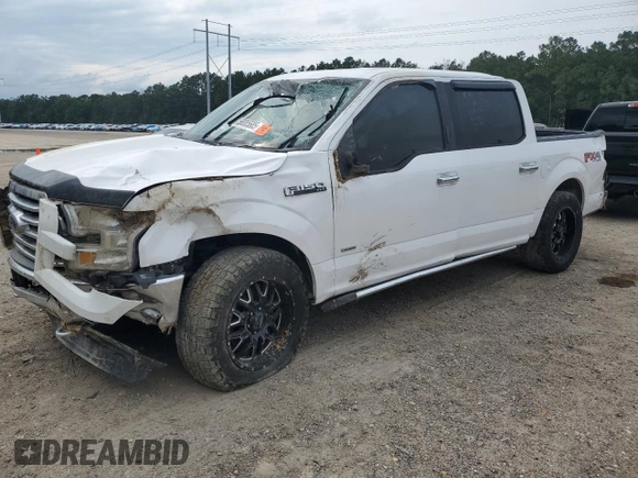 2015 Ford F-150 XLT with VIN 1FTEW1EG7FKE68370, listed as a Copart auction lot 58085685 with 107,967 mi miles and Salvage title. Bid and sale history available at DreamBid. Image 1.