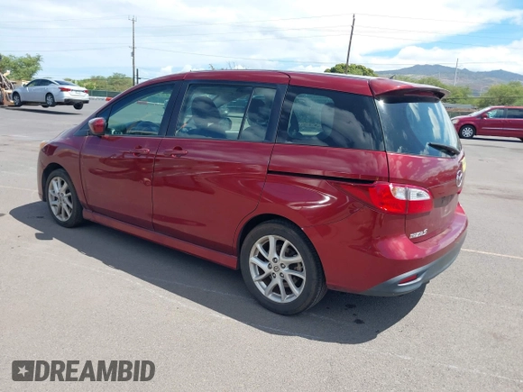 2012 Mazda 5 Touring with VIN JM1CW2CLXC0113181, listed as a IAAI auction lot 42653061 with 94,441 mi miles and . Bid and sale history available at DreamBid. Image 3.
