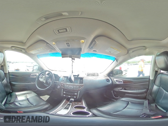 2016 Nissan Pathfinder SL with VIN 5N1AR2MN7GC604256, listed as a Copart auction lot 59204855 with 224,594 mi miles and Salvage title. Bid and sale history available at DreamBid. Image 16.