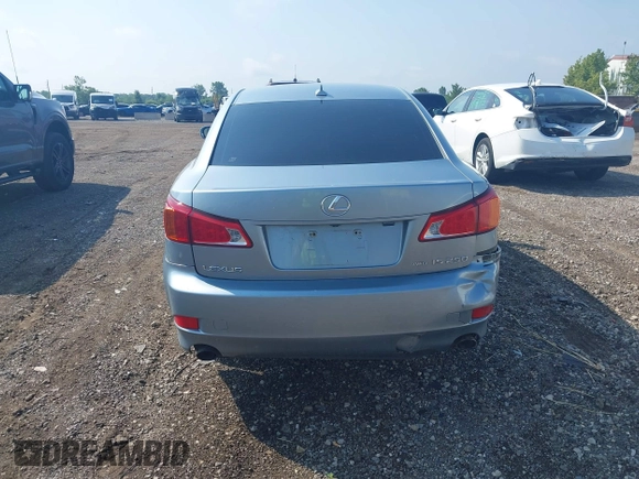 2010 Lexus IS 250 with VIN JTHCF5C23A5038654, listed as a IAAI auction lot 42597794 with 247,483 mi miles and . Bid and sale history available at DreamBid. Image 16.