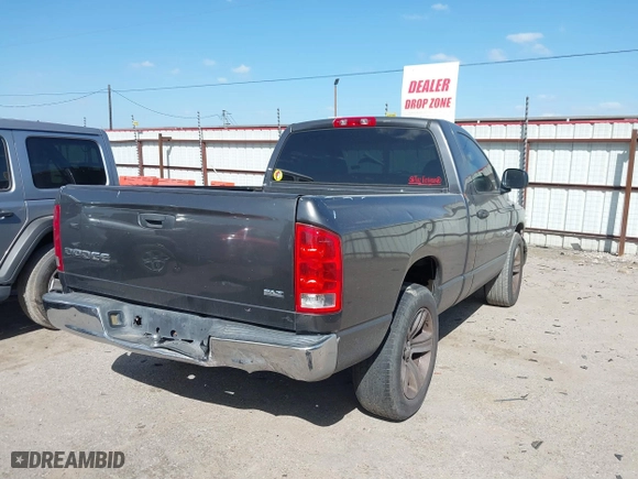 2003 Dodge Ram 1500 ST with VIN 1D7HA16N03J528084, listed as a IAAI auction lot 41820722 with 172,738 mi miles. Bid and sale history available at carsss.com. Image 4.