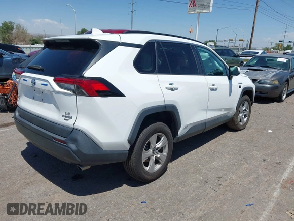 2019 Toyota RAV4 Hybrid LE with VIN 2T3MWRFV2KW026931, listed as a IAAI auction lot 42667582 with 93,147 mi miles and . Bid and sale history available at DreamBid. Image 4.